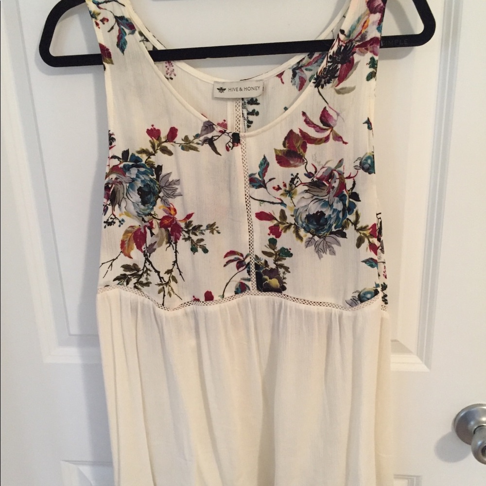 Flowy Hive & Honey high-low tank